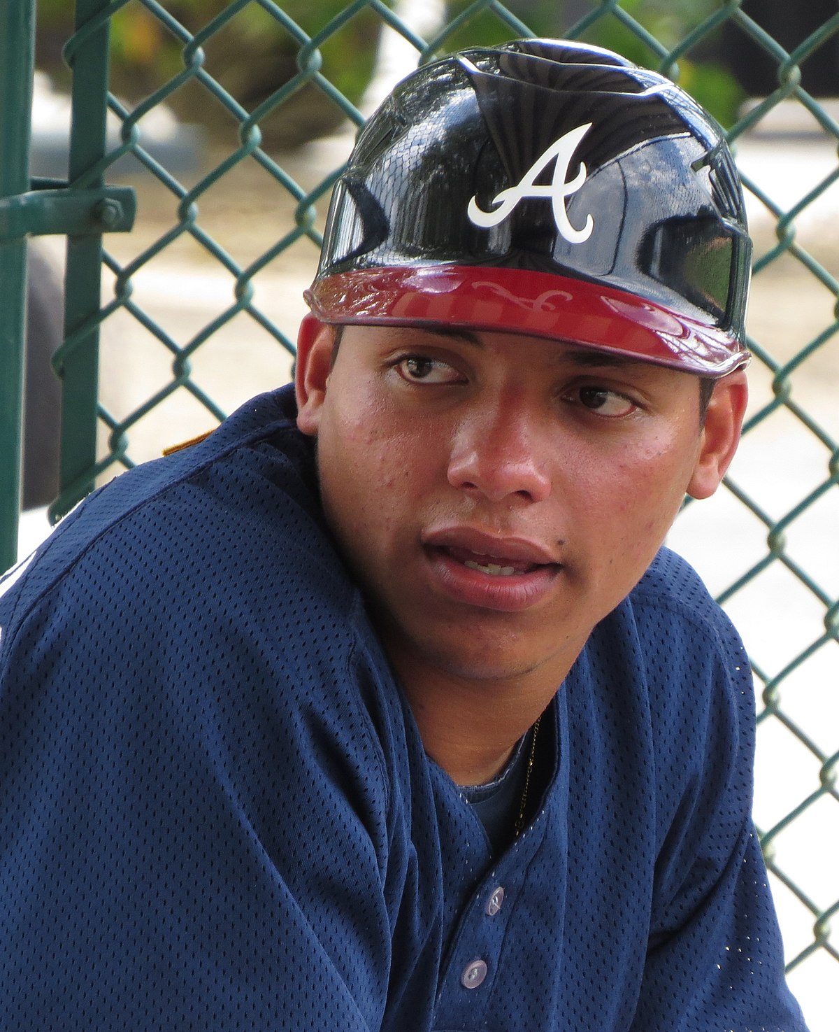 Atlanta Braves catcher William Contreras in action during a