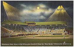 Wilmington Park, home of the Wilmington Baseball Club, the Blue Rocks, Wilmington, Delaware.jpg