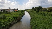 矢田川（西原町・西本地町境）