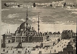Yeni Valide Mosque - Ny beretning om en rejse fra Konstantinopel (1680) (14586668640) .jpg