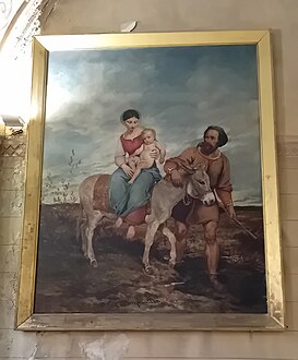 Fuite en Égypte (1824), Courbevoie, église Saint-Pierre-Saint-Paul.