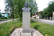 Busto de Bohdan Khmelnitsky en Smila