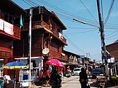 Chiang Khan in Loei Province, Thailand. The town and surrounding district has a large Phuan minority.