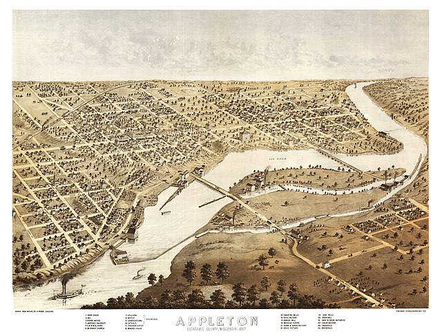 Appleton, Wisconsin – 1867