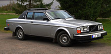 1978 Volvo 262C Bertone with North American quad headlights 1978 Volvo 262 Coupe Bertone.jpg