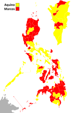 Résultats de l'élection présidentielle philippine de 1986 par province.png