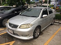 2003–2004 Soluna Vios 1.5 S (NCP42; pre-facelift, Thailand)