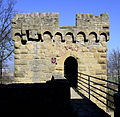 Burg Steinsberg; Mauerturm am zweiten Tor