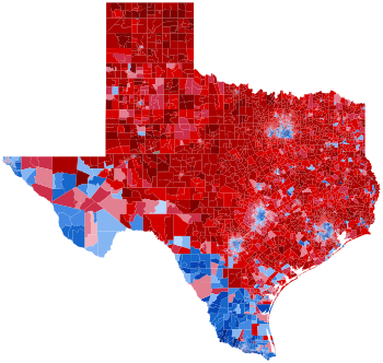 2012 Election in Texas using 2022 VTD(General) (1).svg
