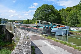 Kanaalbrug over de Marne in Foulain