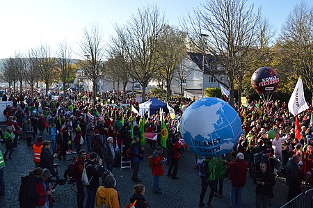 2017 COP 23 demo in Bonn. Spielvogel 7