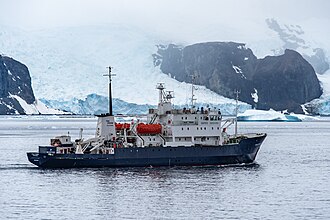 Polar Pioneer in the Errera Channel of Antarctica 2019-03-05 POLAR PIONEER - IMO 8010324.jpg