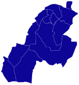 Precinct results
Dahle
>=90% 2022 North Carolina's 11th State House of Representatives district election results map by precinct.svg