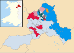 Thumbnail for 2022 Wrexham County Borough Council election