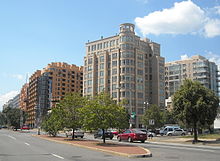 Massachusetts Avenue at the intersection of 3rd and H Streets, NW 3rd, H, & Mass.JPG