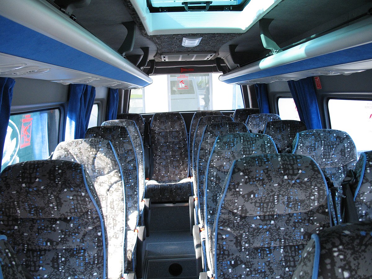 mercedes luxury bus interior