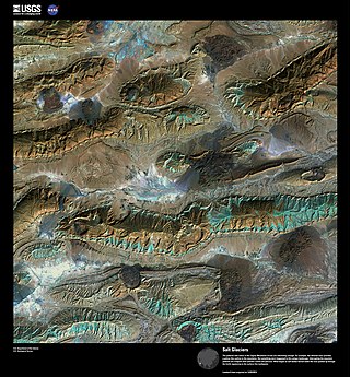 <span class="mw-page-title-main">Salt glacier</span> Flow of solid salt on Earths surface