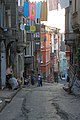 A street in Tarlabaşı, IstanbulImage taken by John Lubbock in Istanbul during the Gezi Park protests, 2013