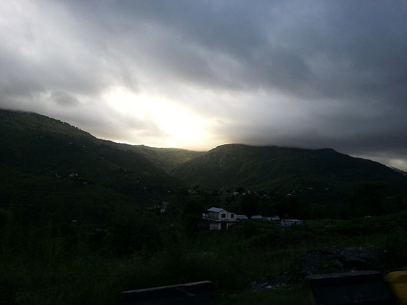 File:A view from Trait Murree Muzaffarabad.jpg