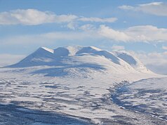 The national park in winter