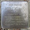 Stolperstein für Adolf Krampe