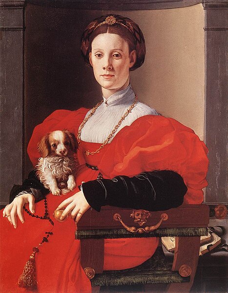 File:Agnolo Bronzino - Portrait of a Lady in Red - WGA18104.jpg