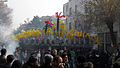 حمل علامت - مراسم عاشورا در تهران