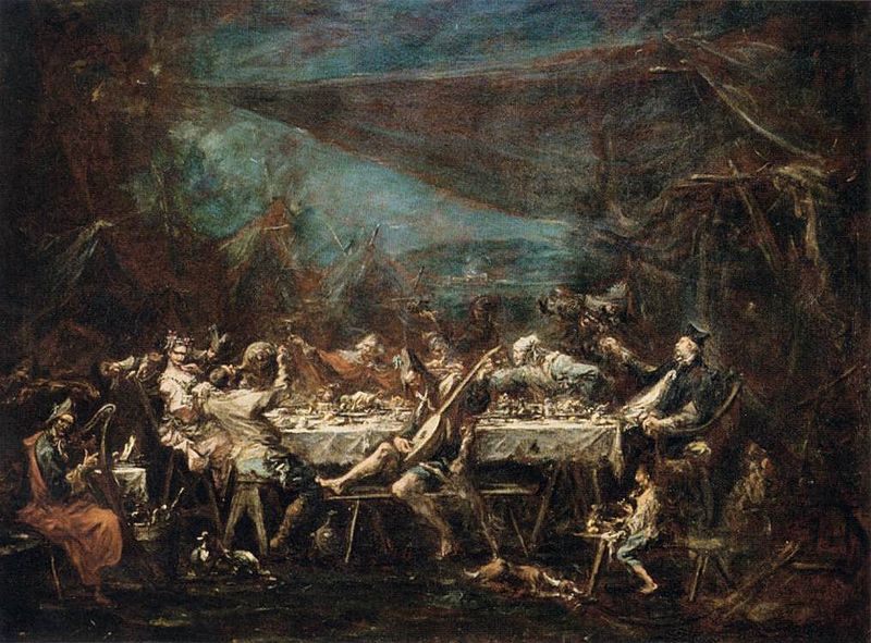 File:Alessandro Magnasco - Gypsy Wedding Banquet - WGA13848.jpg