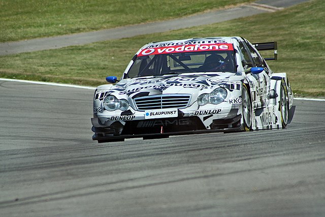 Margaritis driving for Mercedes-Benz (Persson Motorsport) in the 2006 DTM season.