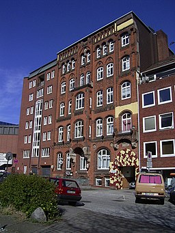 Altbau in der Michaelisstraße in Hamburg-Neustadt