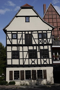 Alter Markt 26 - Fachwerk - Altstadt Halle (Saale) - panoramio