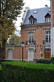 <span class="mw-page-title-main">Embassy of the Philippines, Paris</span> Diplomatic mission of the Philippines in France