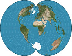 American polyconic projection of the world American Polyconic projection.jpg