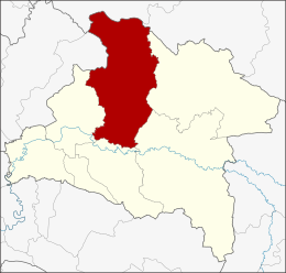 Districtul Prachantakham - Harta