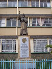 Monument till kardinal Muñoz i hans födelseplats Santa Rosa de Osos