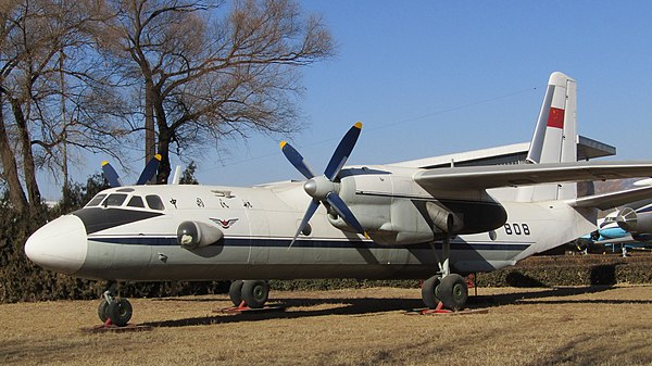 CAAC Antonov An-26 at China Aviation Museum, Beijing