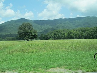Cades Cove Valley in the Great Smoky Mountains, Tennessee, USA