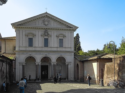 San Sebastiano fuori le Mura, located on the catacombs of San Sebastiano