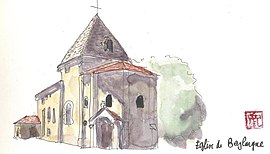 Die Kirche von Beylongue