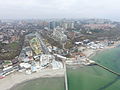 English: Arcadia in early spring 2016, aerial view Русский: Аркадия ранней весной 2016 года, аэроснимок