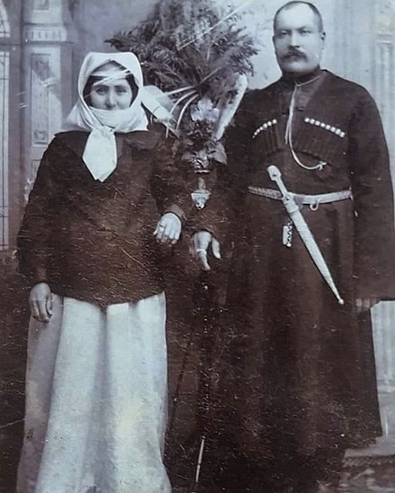 Armenian couple from Ararat plain XIX century