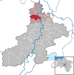 Bücken - Harta