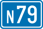 Miniatuur voor N79 (België)