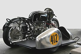 Racing sidecars based on BMW RS 54, right side