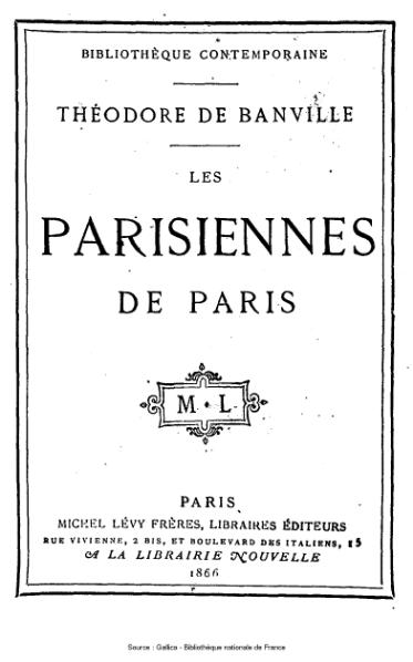 File:Banville - Les Parisiennes de Paris.djvu