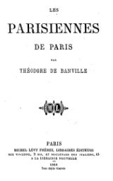 Banville - Les Parisiennes de Paris.djvu