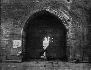 Beijing gates broken by russian grenades 1900.gif