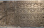 Decorative stucco panel, in Style C or "bevelled style", from Samarra (at the Museum of Islamic Art, Berlin)