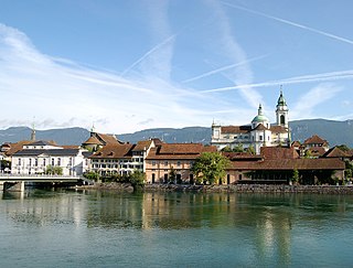<span class="mw-page-title-main">Solothurn</span> Place in Switzerland