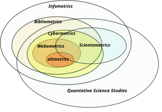 <span class="mw-page-title-main">Informetrics</span> Study of the quantitative aspects of information